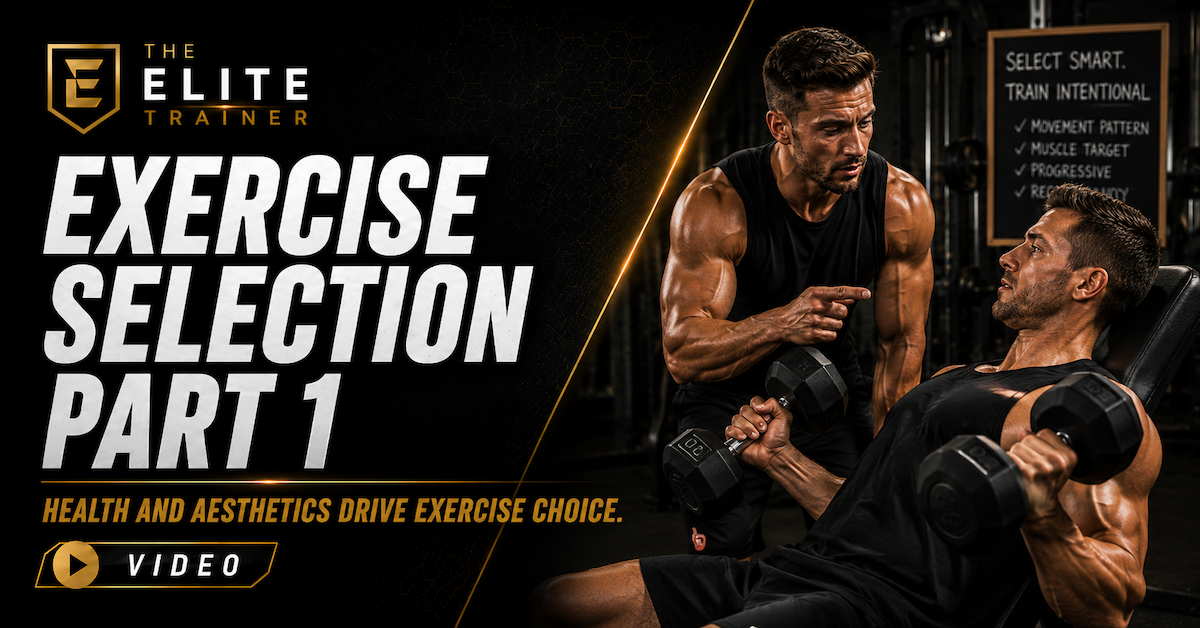 exercise selection part 1