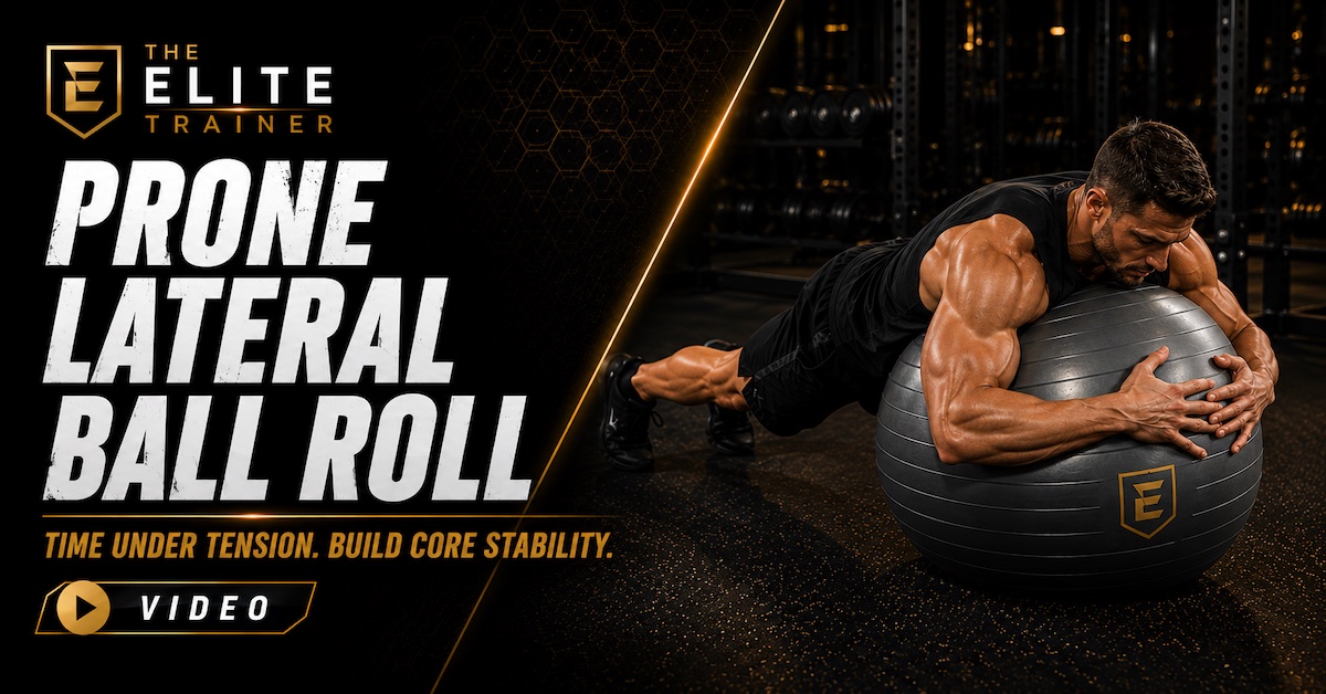 Prone Lateral Ball Roll