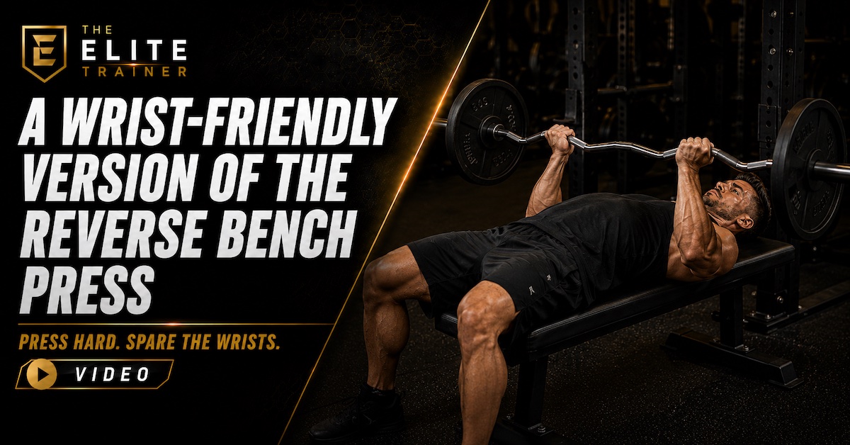 Wrist-Friendly Reverse Bench Press