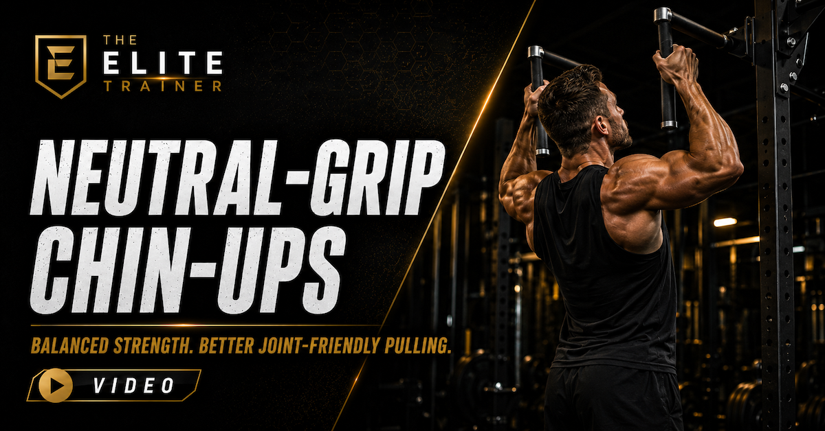 neutral-grip chin-ups