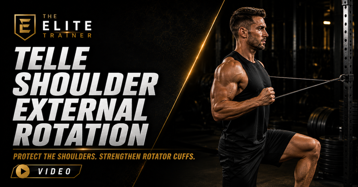 telle shoulder external rotation