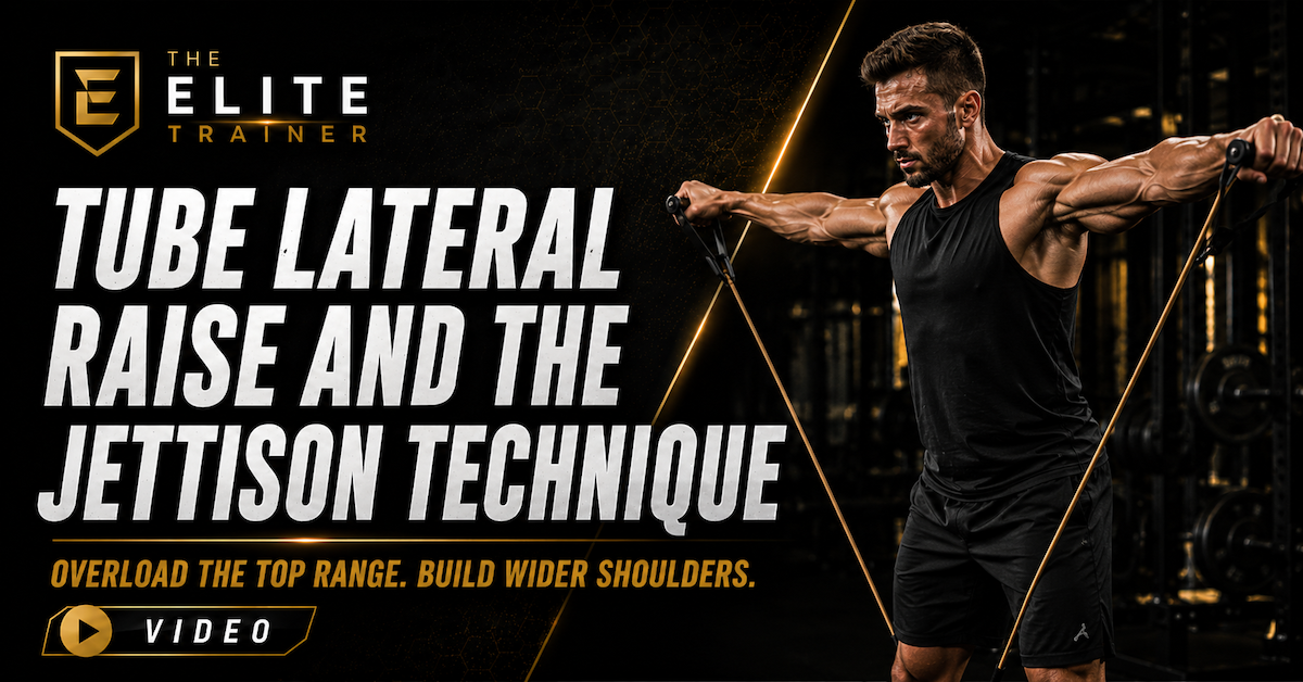 tube lateral raise and the jettison technique