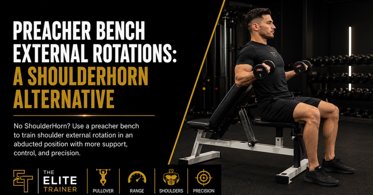 Preacher Bench External Rotations