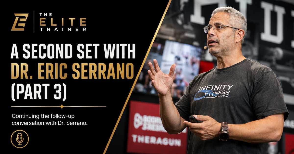 A second set with Dr. Eric Serrano (Part 3)