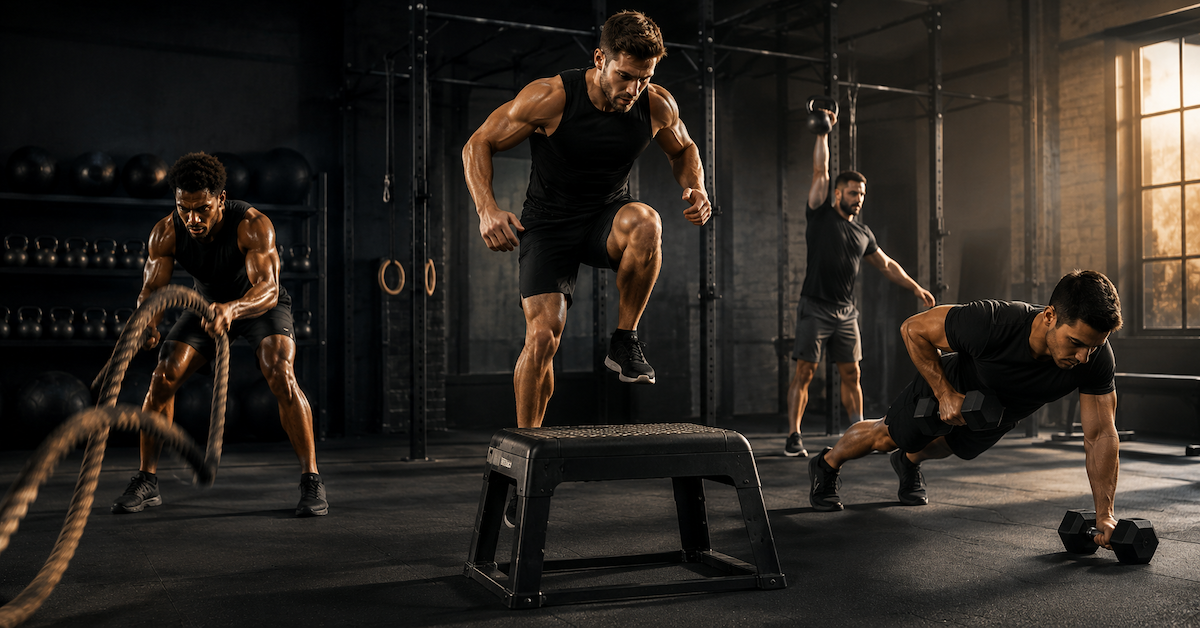 3 methods of circuit training to shed body fat quickly
