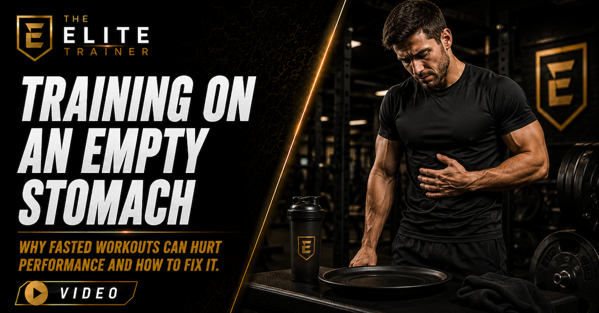 training on an empty stomach