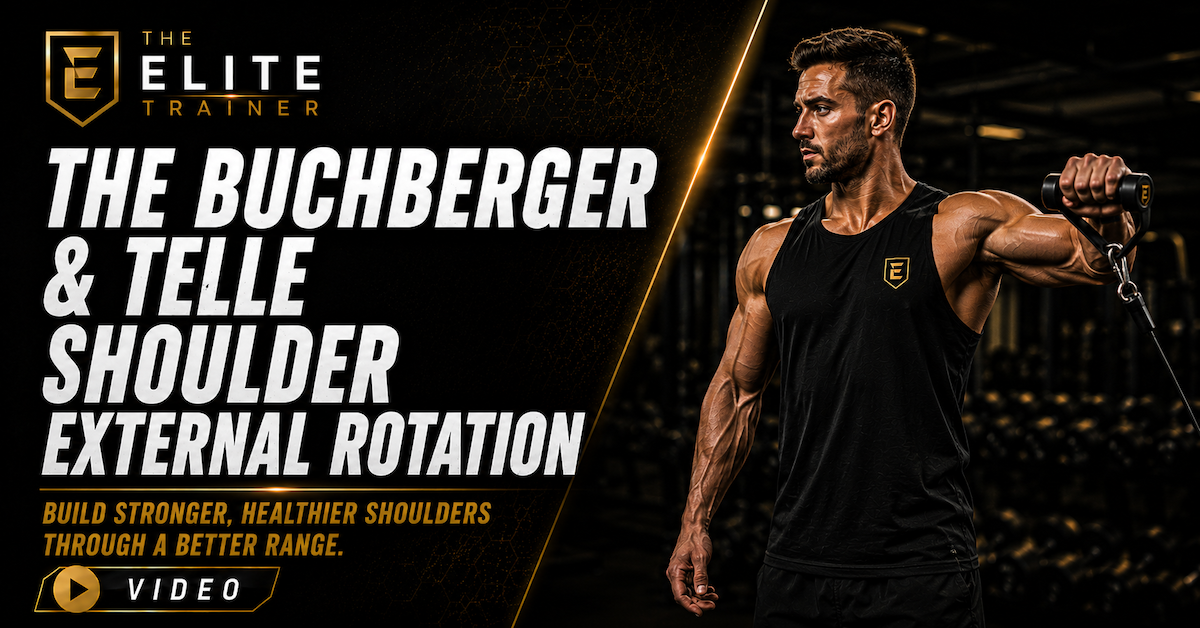 buchberger and telle shoulder external rotation