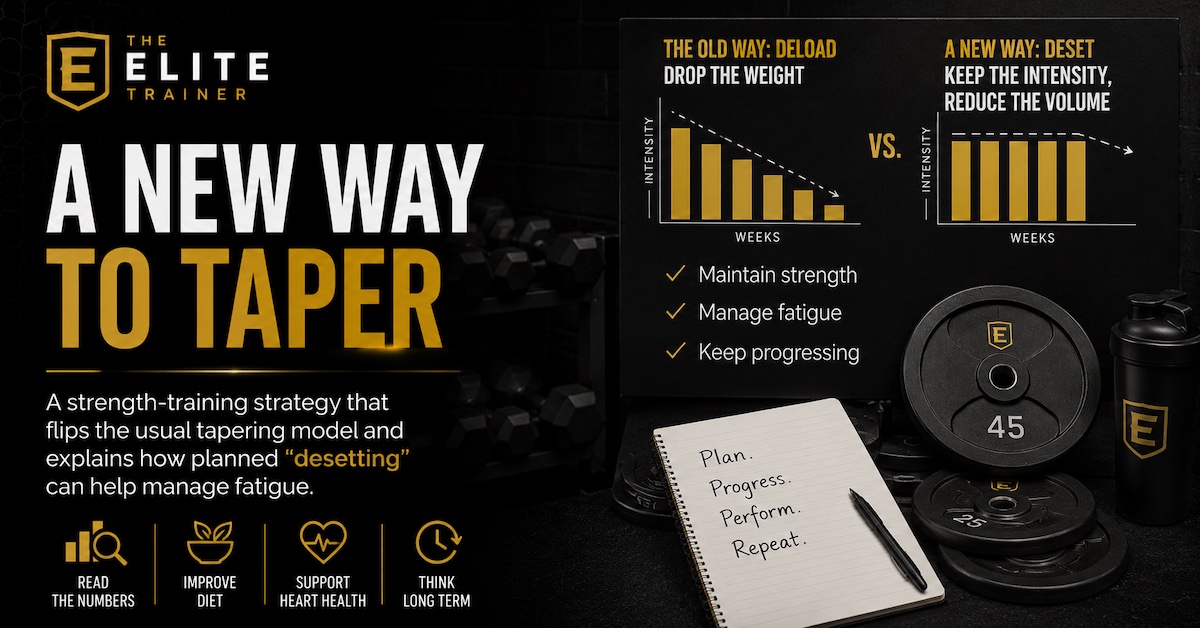 A New Way to Taper in Strength Training