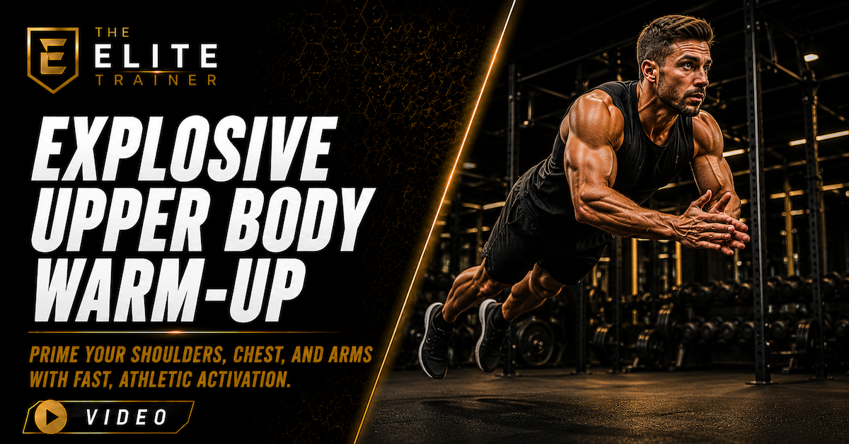 explosive upper body warm-up