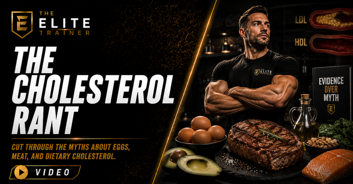 the cholesterol rant