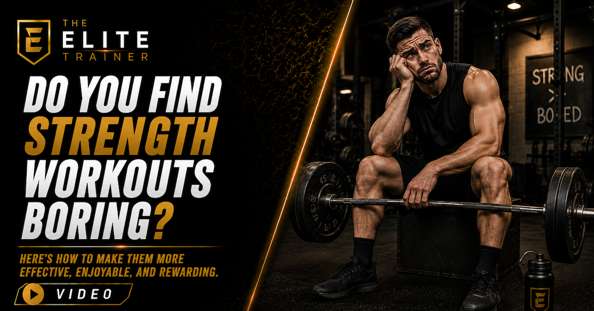 do you find strength workouts boring