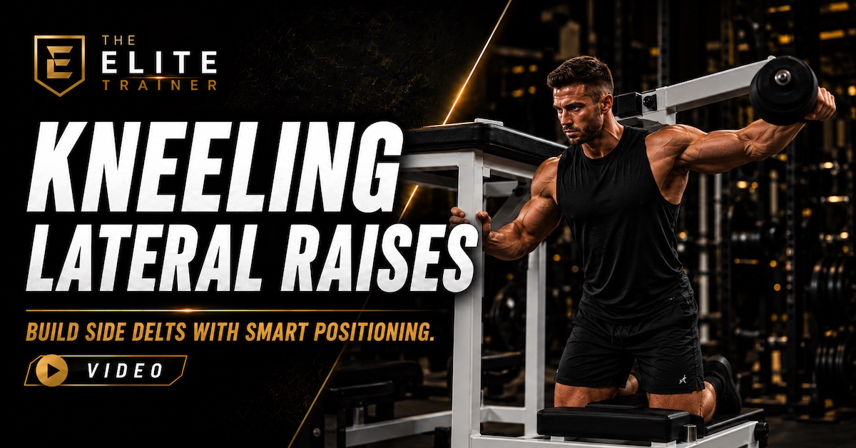 Kneeling Lateral Raises
