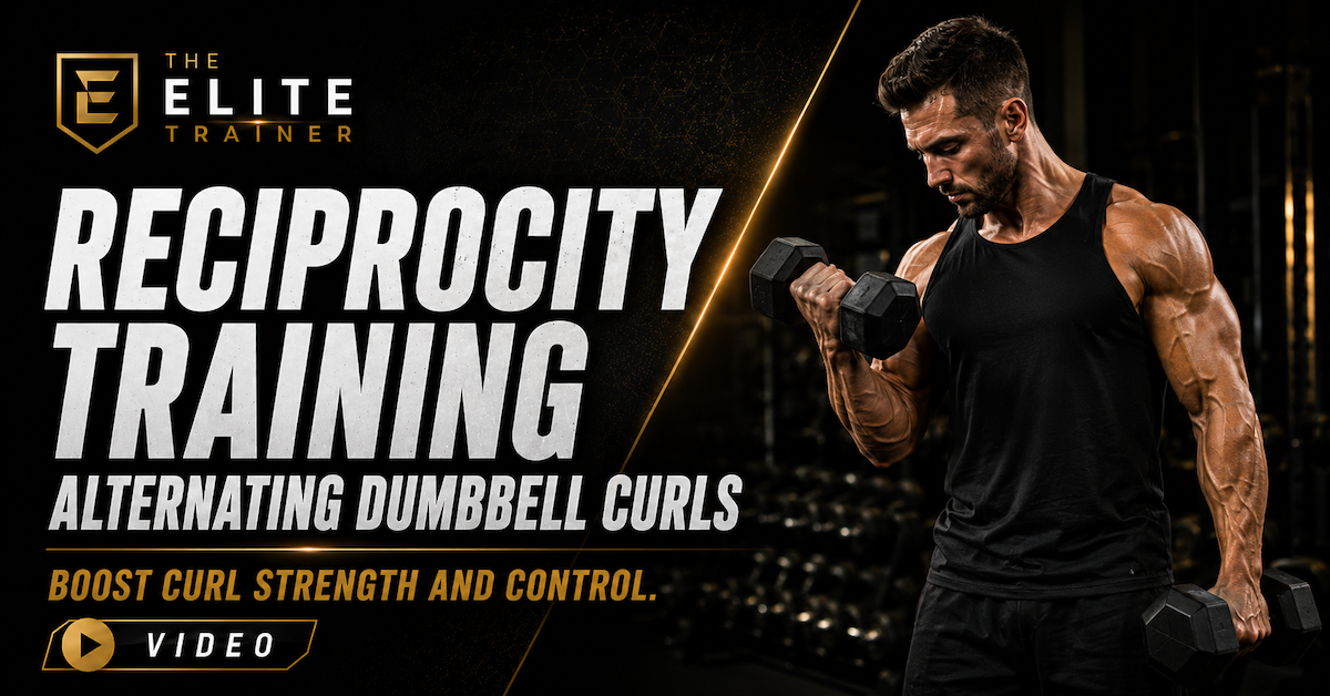 reciprocity training alternating dumbbell curls