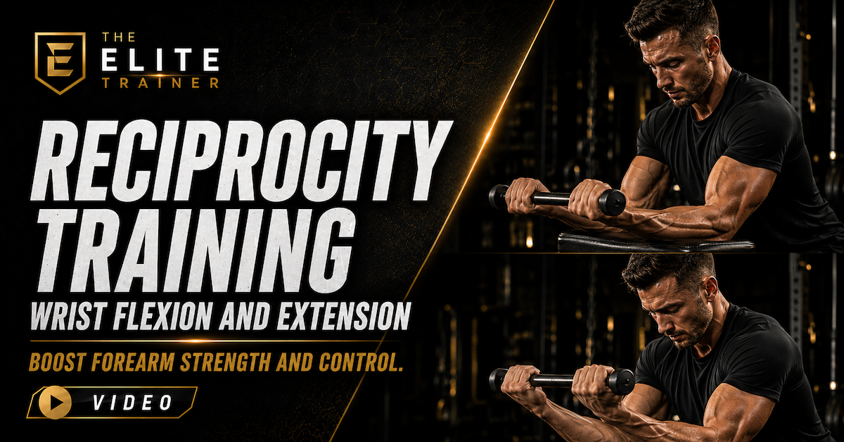 reciprocity training wrist flexion and extension