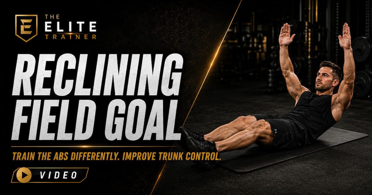 reclining field goal