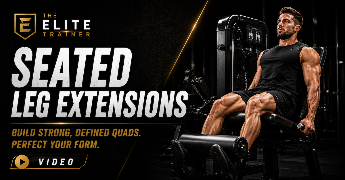 seated leg extensions