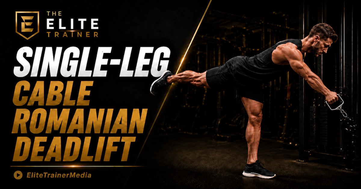 Single-Leg Cable Romanian Deadlift