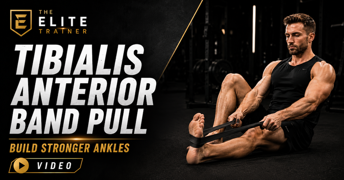 tibialis anterior band pull