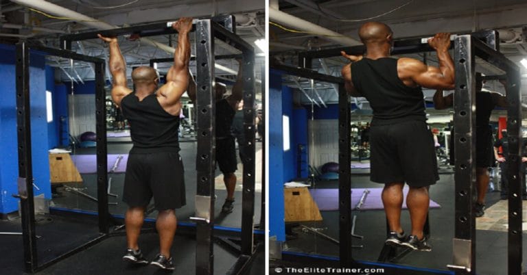 mixed-grip chin-up
