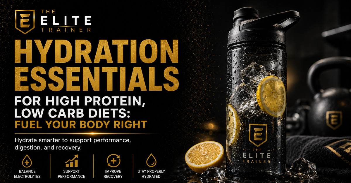 Hydration Essentials for High-Protein, Low-Carb Diets: Fuel Your Body Right