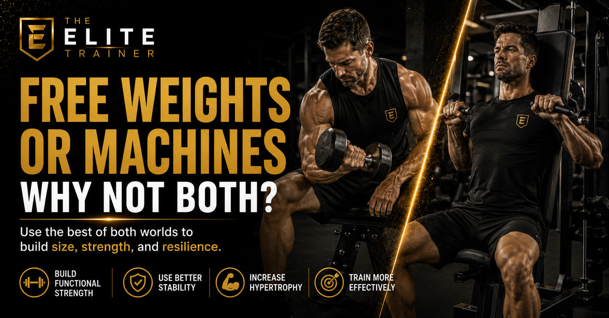 Free Weights or Machines? Why Not Both!