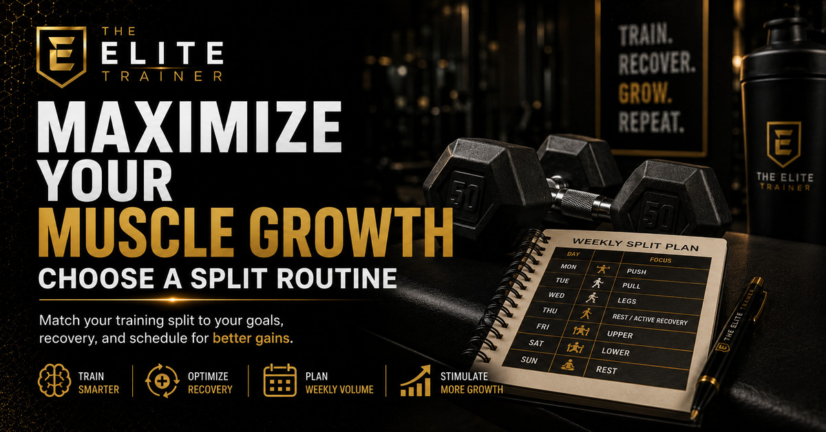 Maximize Your Muscle Growth: Choose a Split Routine!