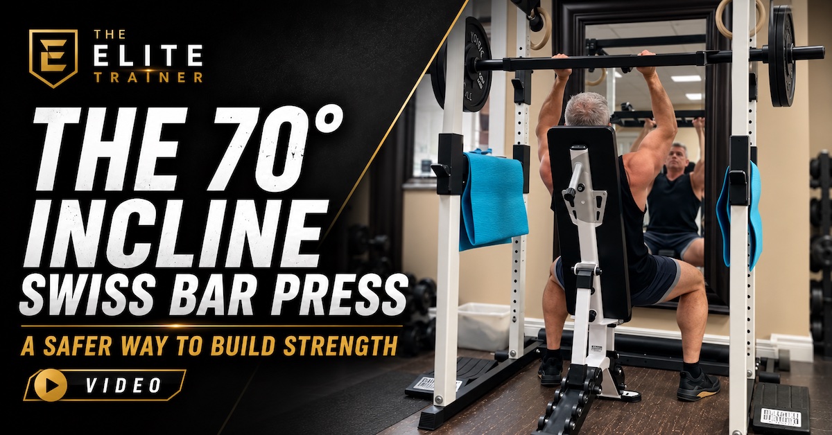 70° Incline Swiss Bar Press