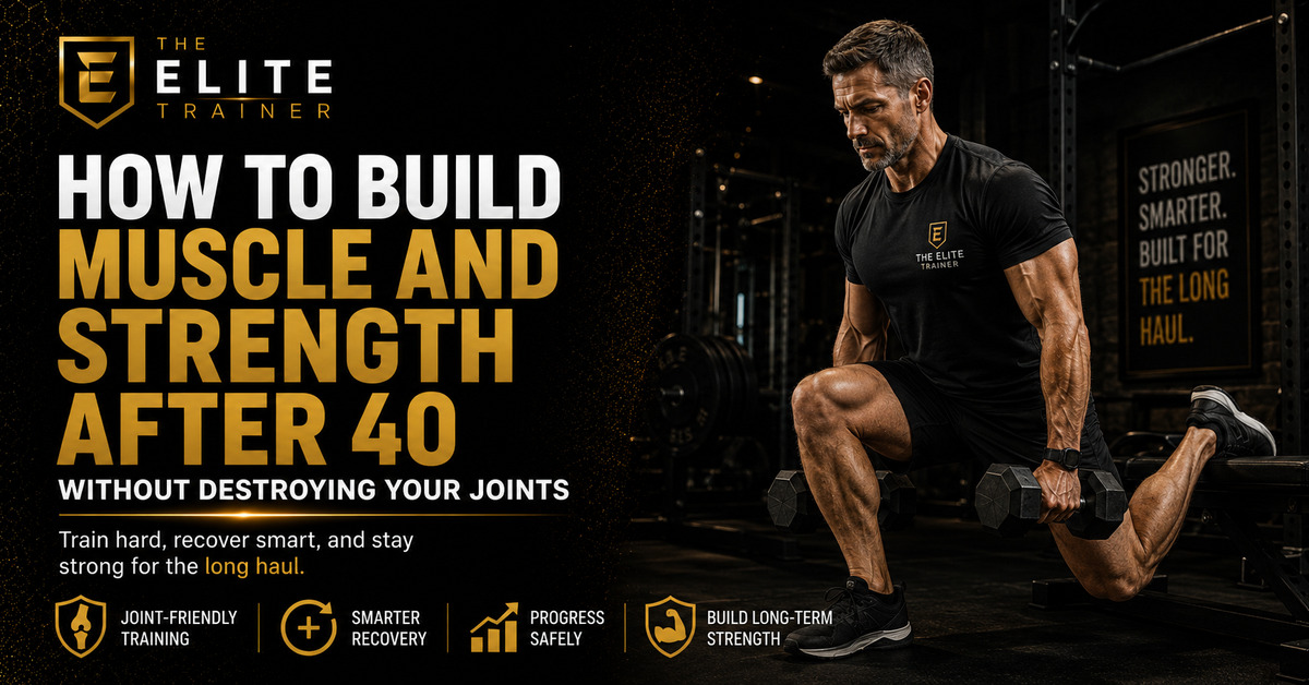 How to Build Muscle and Strength After 40—Without Destroying Your Joints