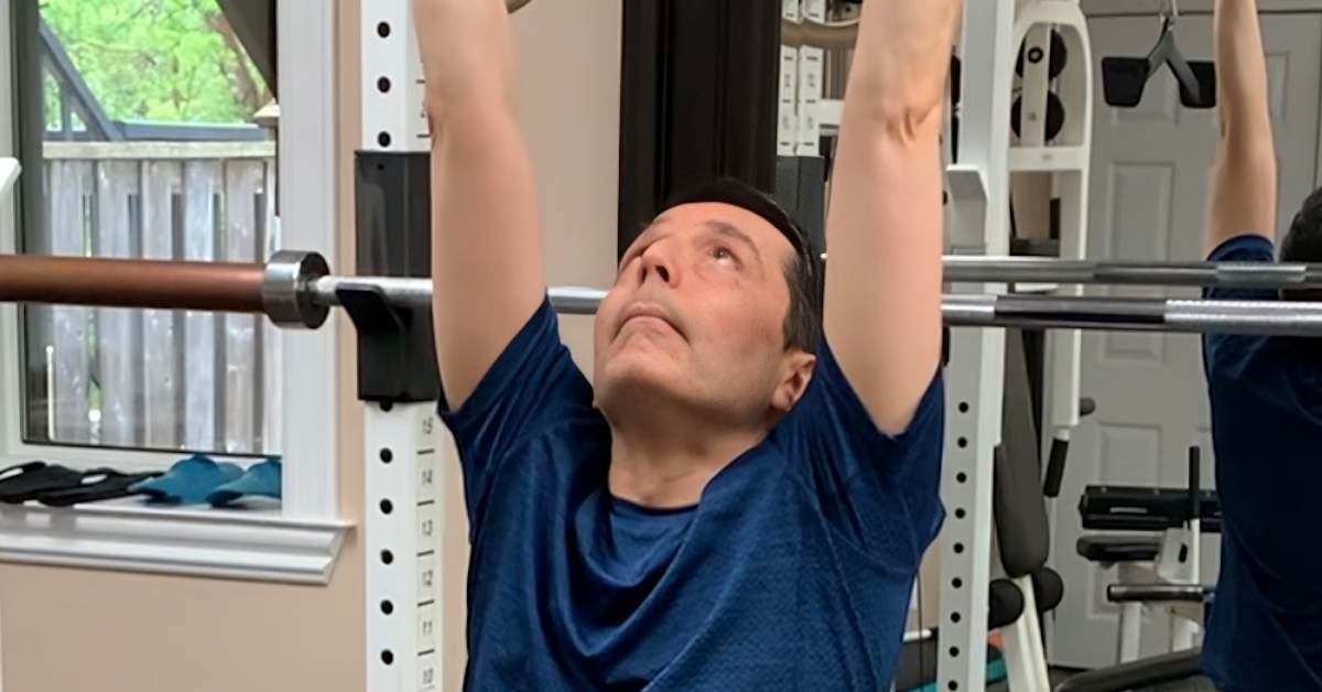 Leo Hanging From Chin-Up Bar