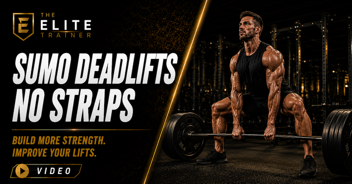 sumo deadlifts no straps