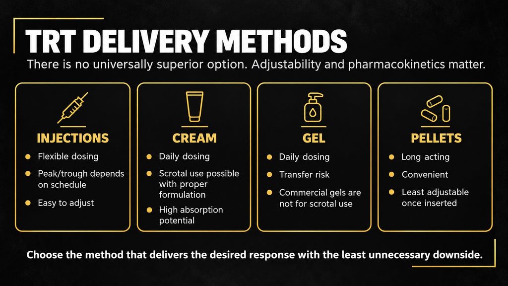 TRT Delivery Methods