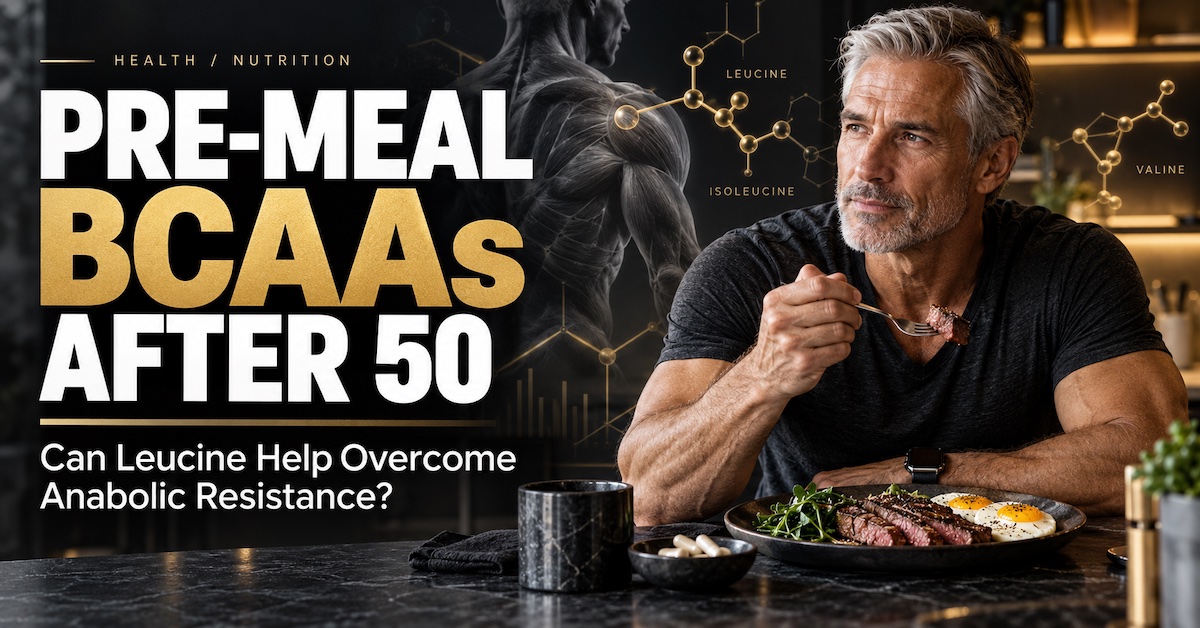 Pre-Meal BCAAs After 50
