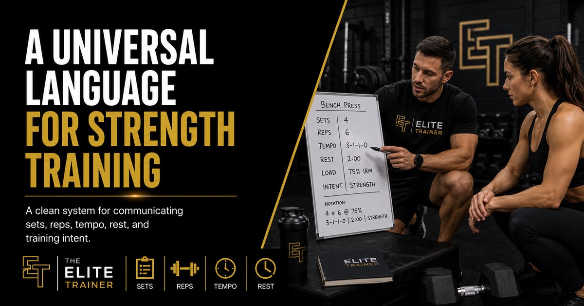 A Universal Language for Strength Training