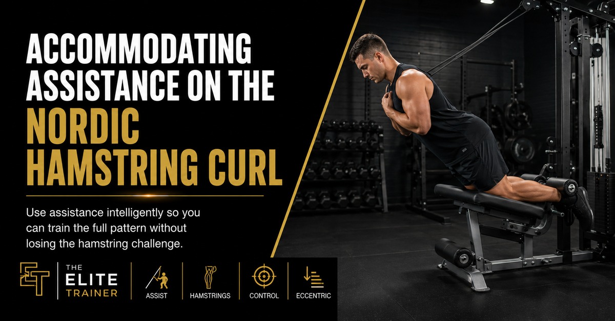 Accommodating Assistance on the Nordic Hamstring Curl