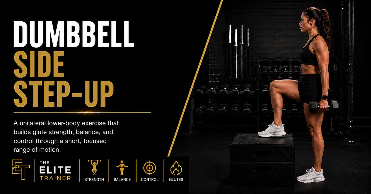 Dumbbell Side Step-Up