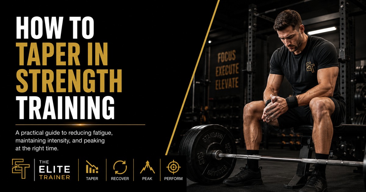 How to Taper in Strength Training