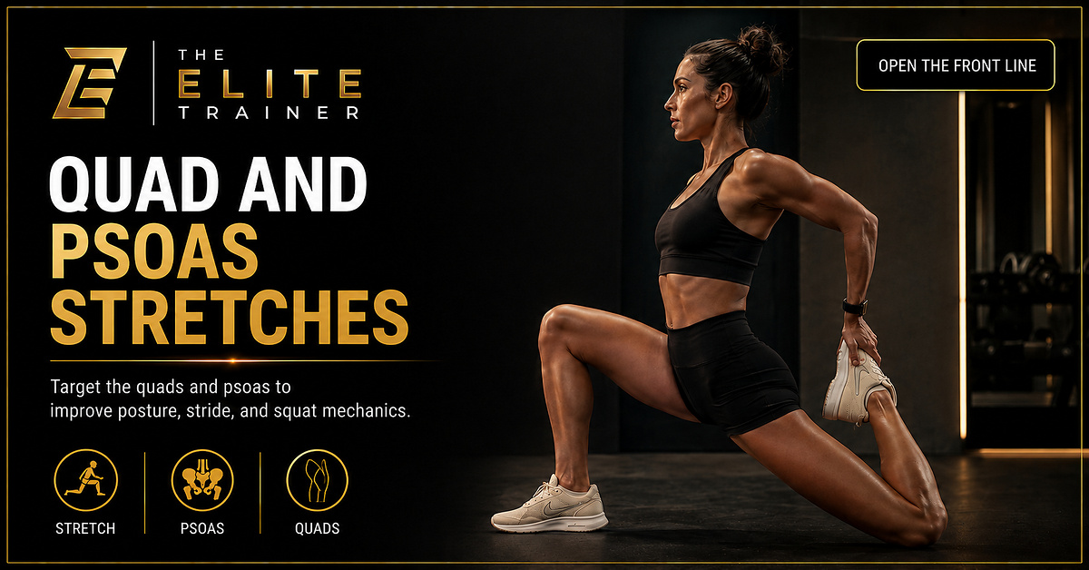 Quad and Psoas Stretches