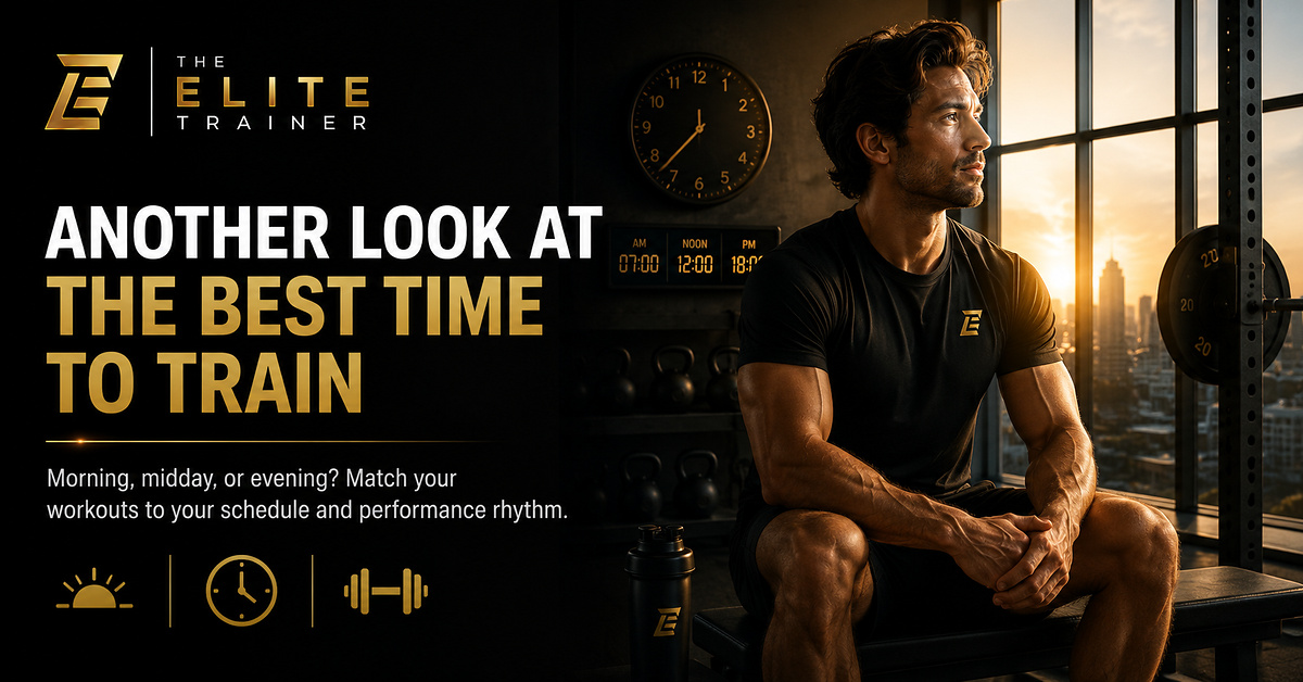 Another Look at the Best Time to Train