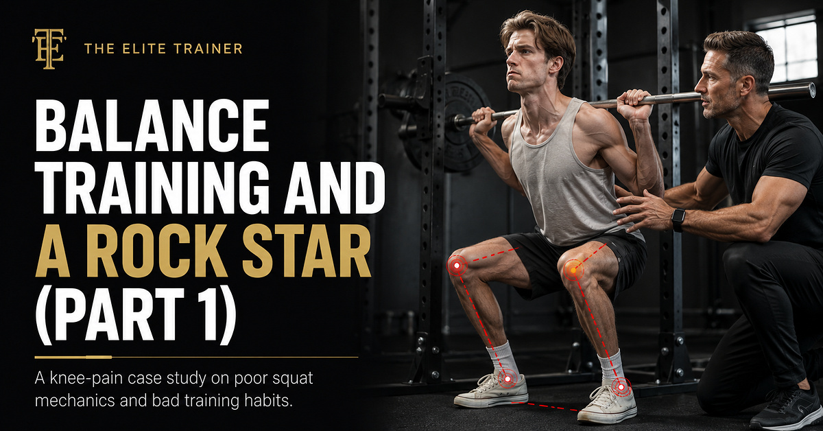 Balance Training and a Rock Star (Part 1)