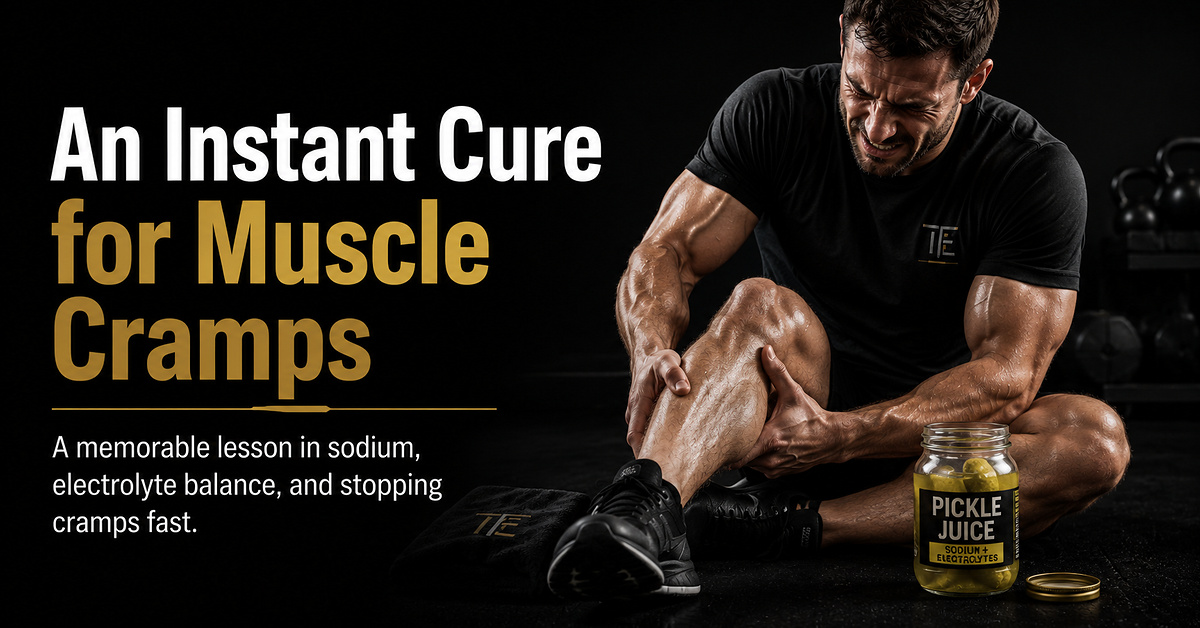 An Instant Cure for Muscle Cramps