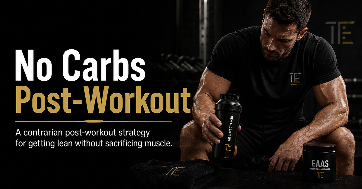 No Carbs Post-Workout