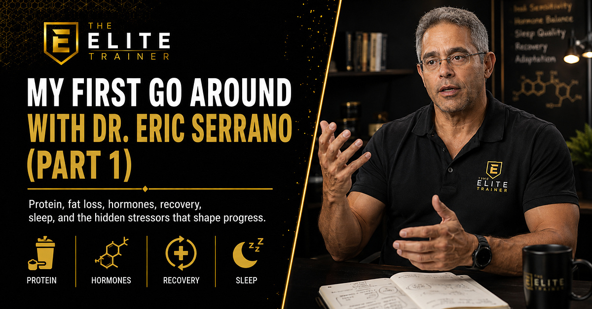 My First Go Around with Dr. Eric Serrano (Part 1)