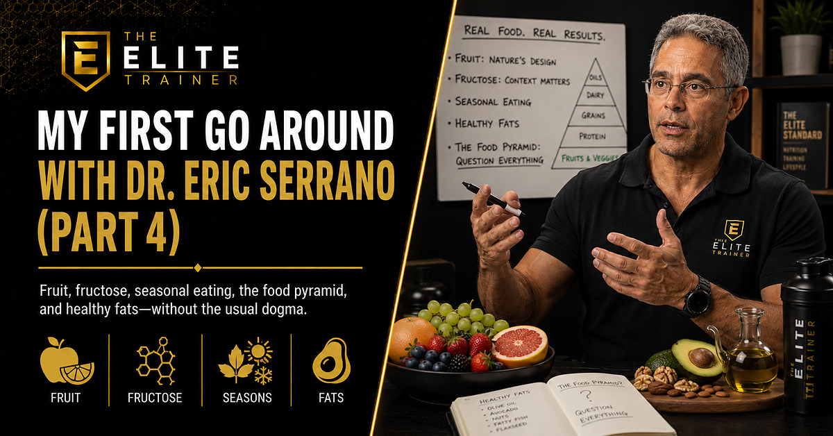 My First Go Around with Dr. Eric Serrano (Part 4)
