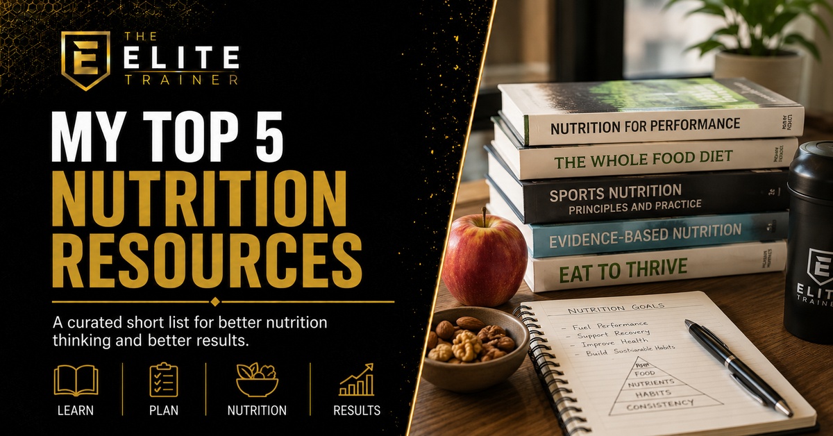 My Top 5 Nutrition Resources