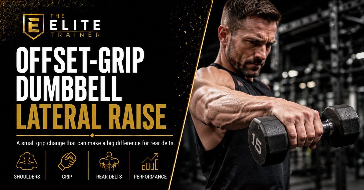 Offset-Grip Dumbbell Lateral Raise